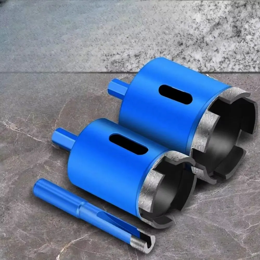 

DIY Enthusiasts Drilling Hole Cutter Alloy 60mm/65mm/70mm/75mm Tile Drill Bit Marble Drill Bit Cutter Marble