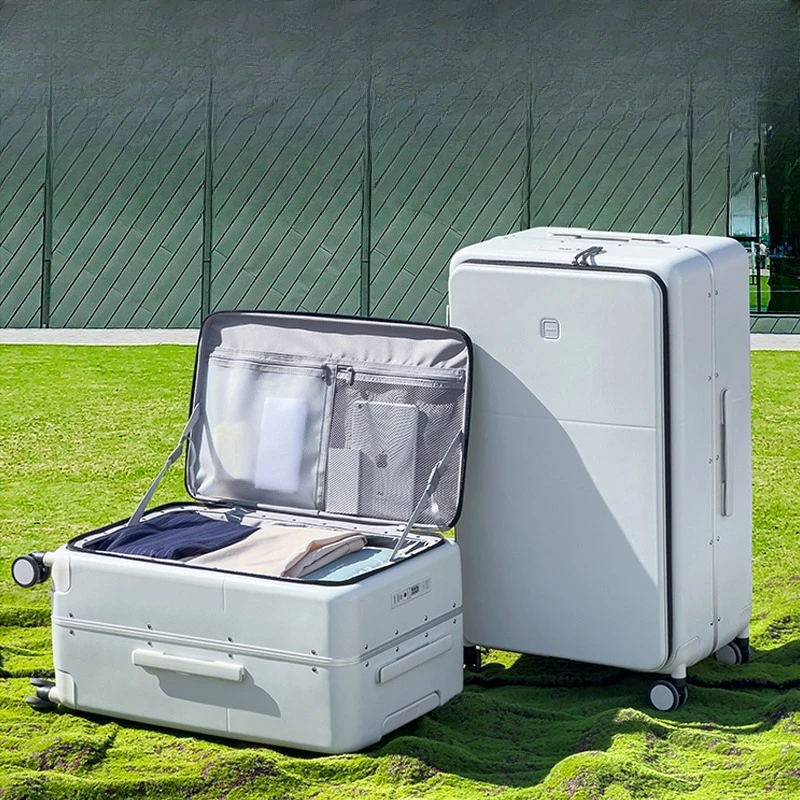 Hank Custom Luggage Lightweight Suitcase Hard Case Smart Trolley Travel Luggage Set