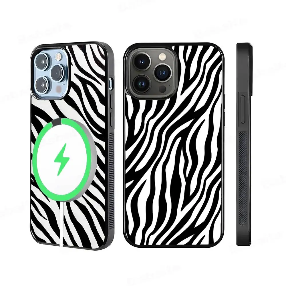 

Zebra Print Clip Art For Phone Case For IPhone 17 Air 16 15 14 13 12 11 Pro Max Plus Shockproof Cover