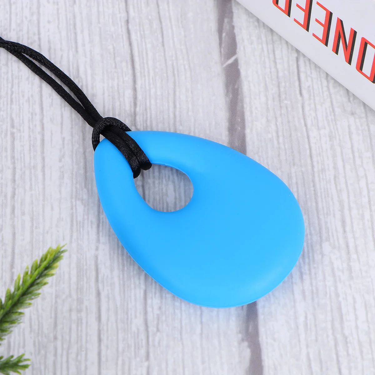 

2 шт., детские жевательные силиконовые ожерелья-прорезыватели для новорожденных, розовые, синие, успокаивающие массажные ожерелья для прорезывания зубов, ожерелье-прорезыватель