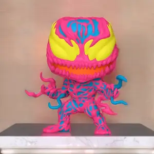 Carnage w/ Tendrils Funko Pop shops Venom NYCC Marvel 2018 Exclusive Con Sticker 371