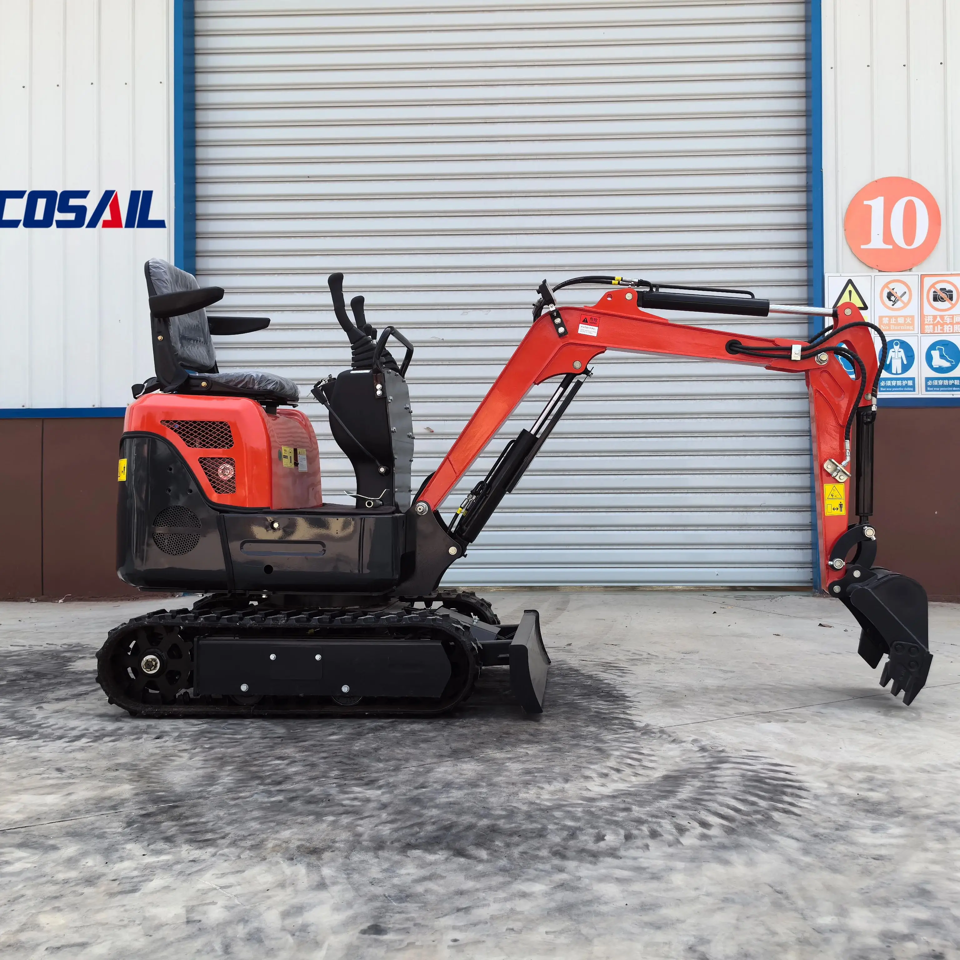 

Customized Hydraulic Mini Excavator 1-Ton Excavator China Manufacturer for Construction Site Compact Excavator for Sale