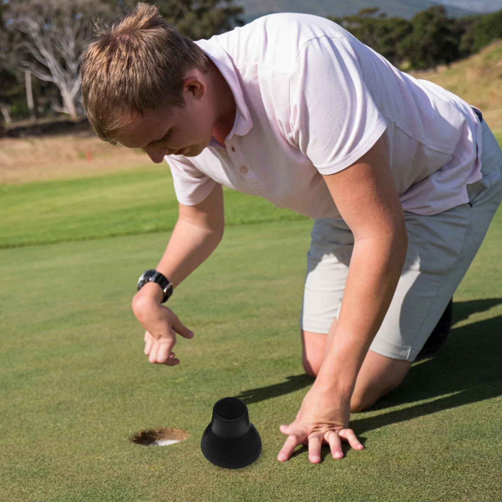 

6Pcs Professional Golf Picker Reusable Golf Sucker Strong Adsorption Ball Retrieval Tool Portable Compact Design for Seniors