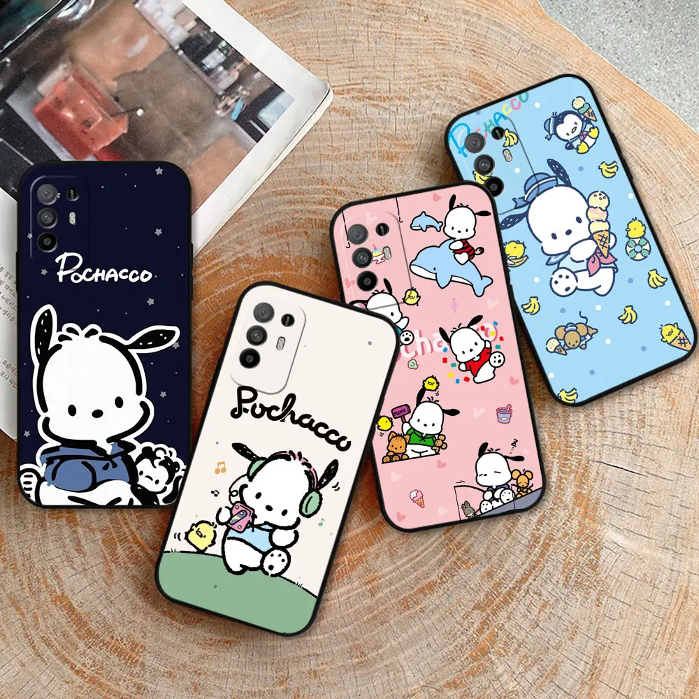 

Cartoon Pochacco Case For OPPO A98 A94 A93 A92 A78 A77 A76 A74 A73 A71 A60 A58 A57 A55 A54 A53 A38 A31 A17 A16 A15 A9 Case Capa