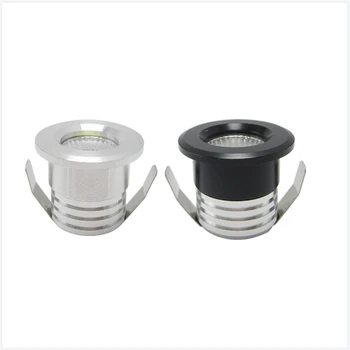 Mini COB LED Spotlight 3W 29mm 100V-240V Jewelry Display Ceiling Recessed Cabinet Spot Lamp Down Lights