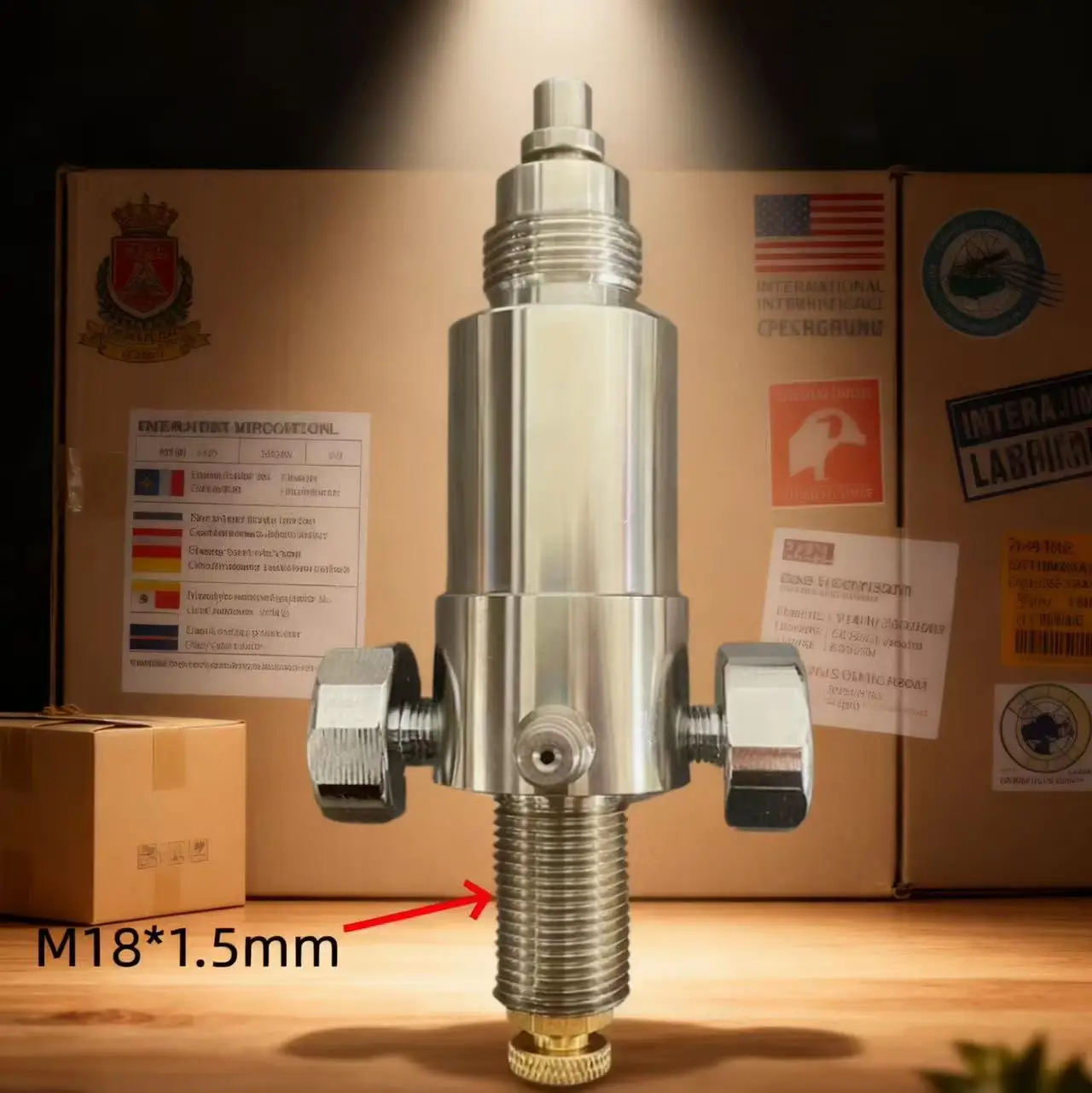 Valve nozzle 8/9/10/12mm, suitable for 635/55 pipes, stainless steel pressure control constant pressure valve