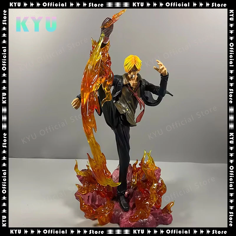 Anime One Piece Figure Sanji Figures 30cm PVC GK Statue Action Figures Collection Model Toys For Children Gifts