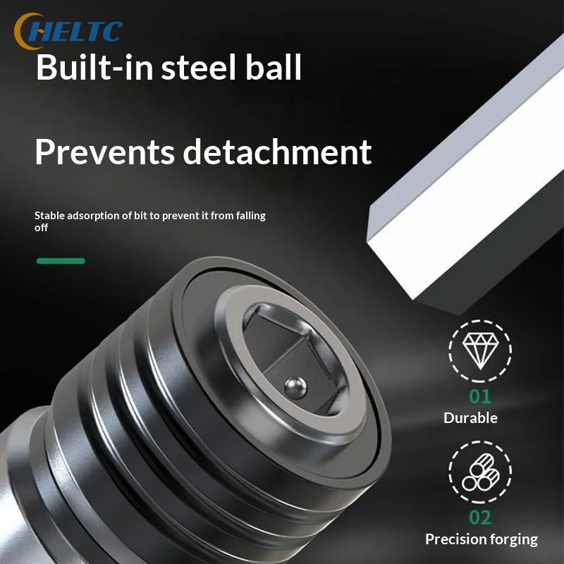 1Pc/2Pcs Electric Brushless Impact Wrench Adapter Drill Bit Chrome Vanadium Steel Dual Use Wrench Conversion Head