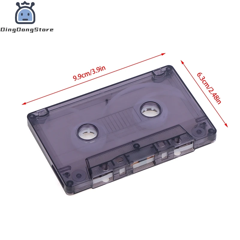 1Pc New Color Blank Tape Case Audio Recording Cassette Tape Shell Empty Reel To Reel Cassette(No Inner Core And Outer Box)