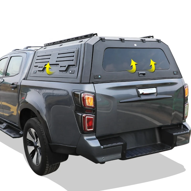 High Quality Aluminum Hardtop Pickup Truck Waterproof Tonneau Cover