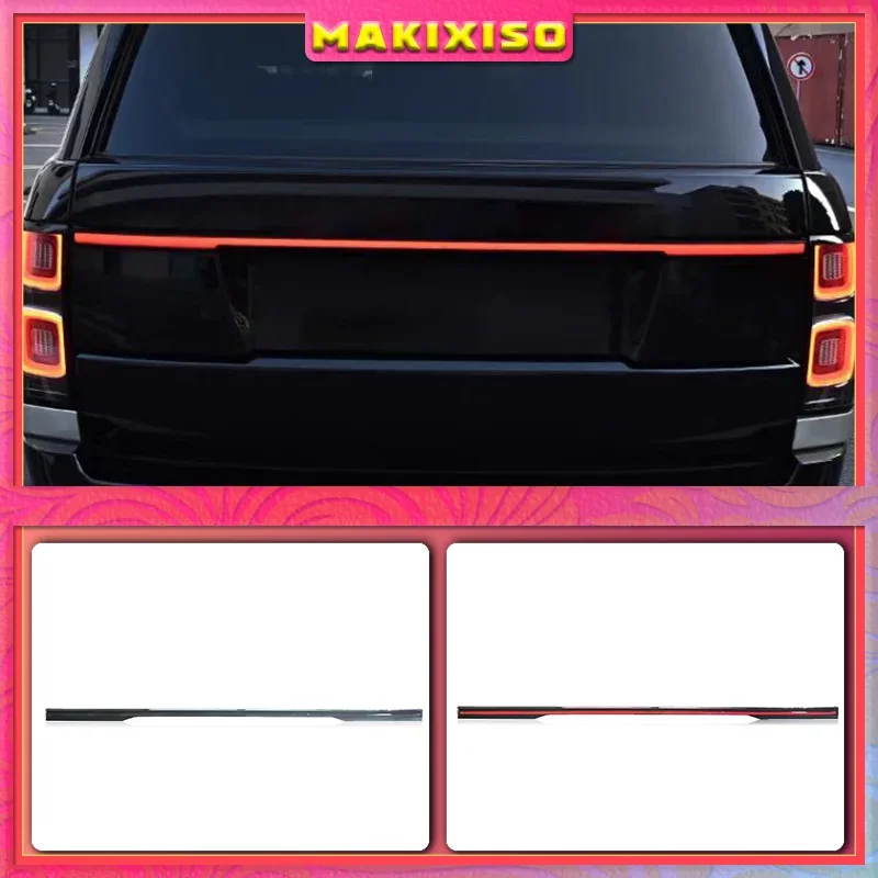 The through-taillights are a new upgrade to the For Range Rover 13-22 Stylish Rear Start Lights Land Rover