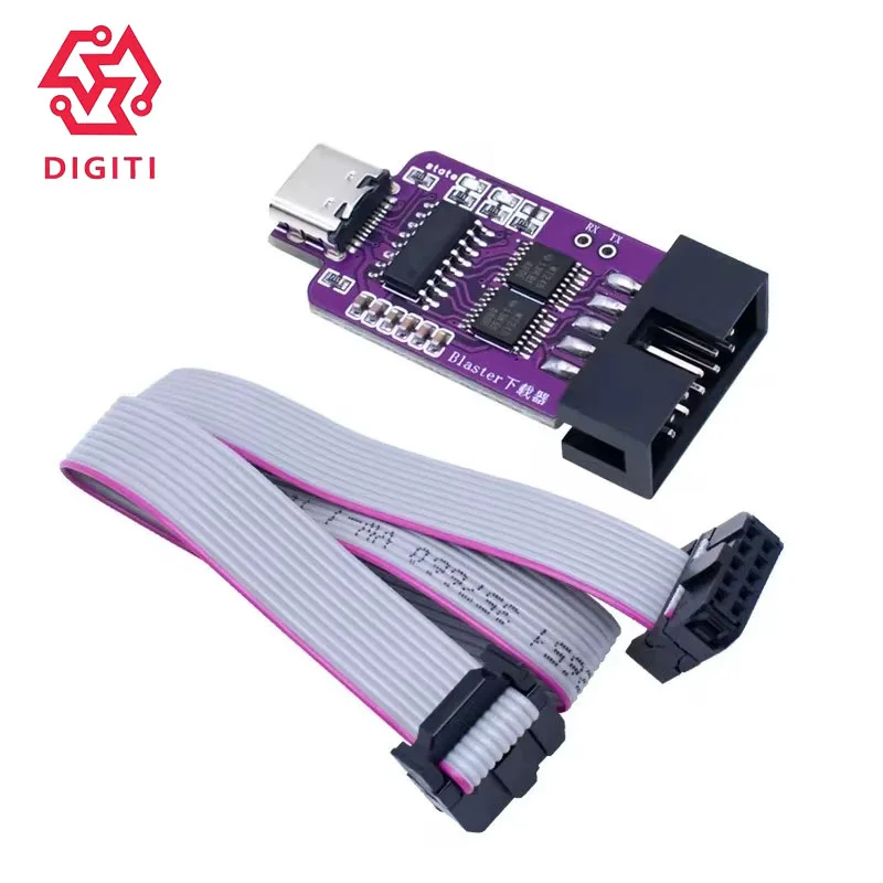 ​ ​ USB Blaster Programmer (кабель загрузки Altera CPLD/FPGA) ​ ​ ​ ​ (Высокоскоростной и стабильный, без проблем перегрева) ​