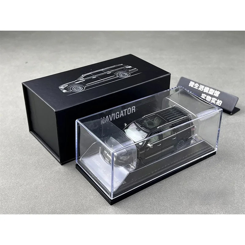 

WTX 1/64 Lincoln Navigator Long-wheelbase Model Alloy Simulation Car Model Collection Display Toy Gifts