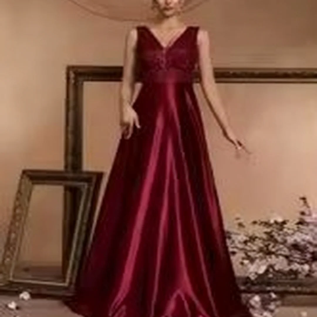 

Женские атласные платья для выпускного вечера с глубоким v-образным вырезом по индивидуальному заказу, вечерние платья длиной до пола, вечерние платья для выпускного вечера на день рождения для женщин