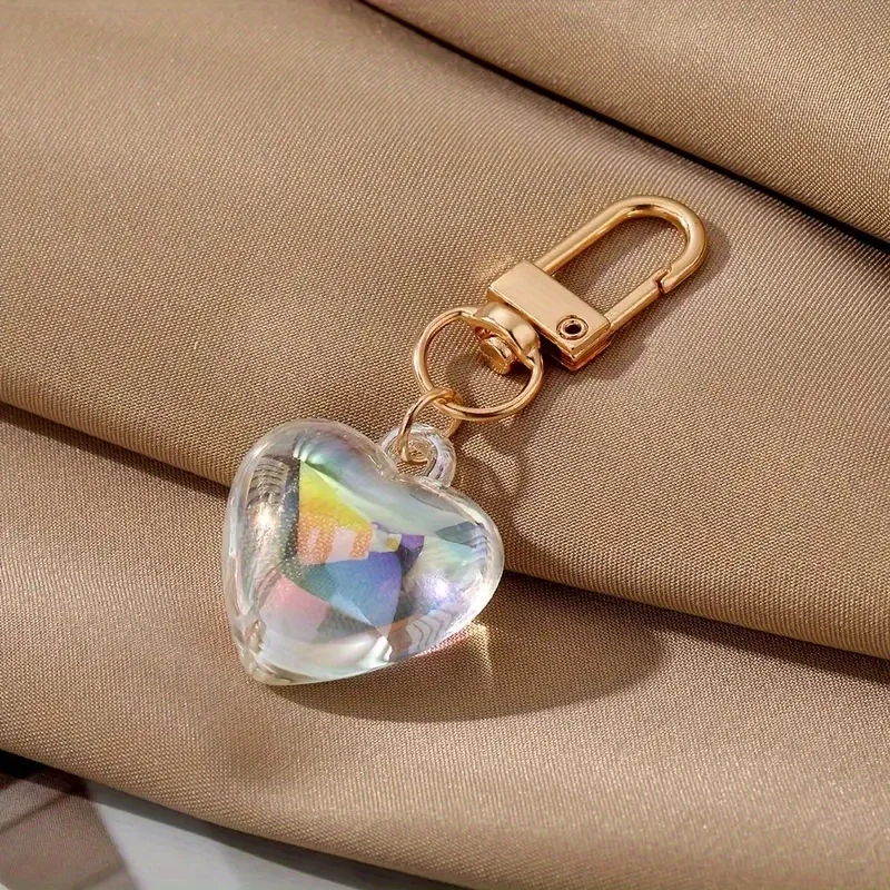 1. Individual alloy bowknots & heart-shaped keychains - fashionable accessories for mobile phones, cars and backpacks