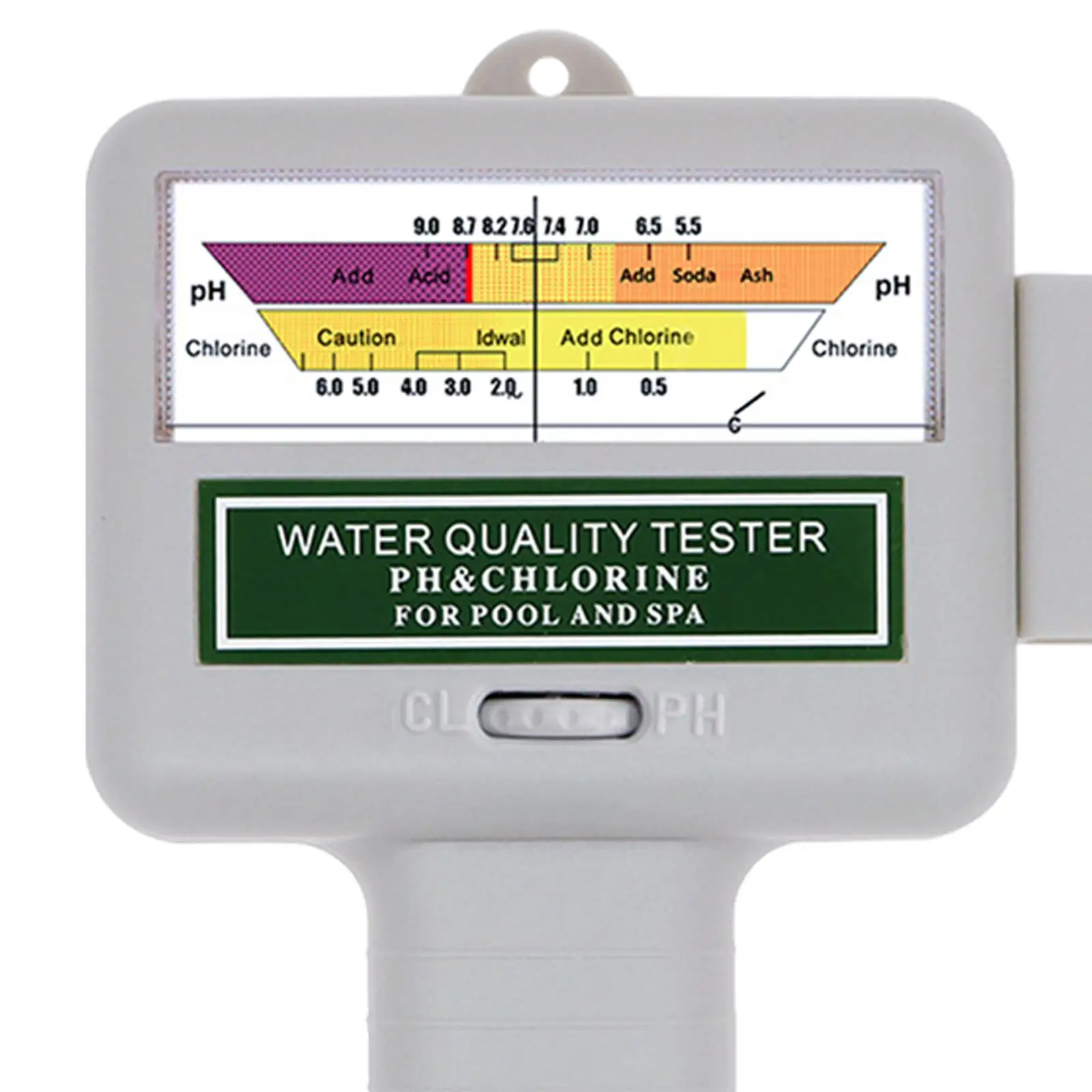 

Swimming Pool Water Quality Tester PH Meter CL2 Easy to Use Handheld Chlorine Tester for Swimming Pool SPA Home Aquaculture