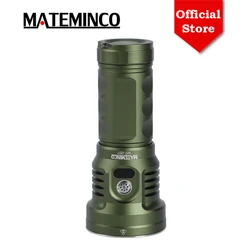 Mateminco MT007 Type-C USB Rechargeable Powerbank 21000lm High Lumens Tactical LED Flashlight Torch for Searching, Hunting