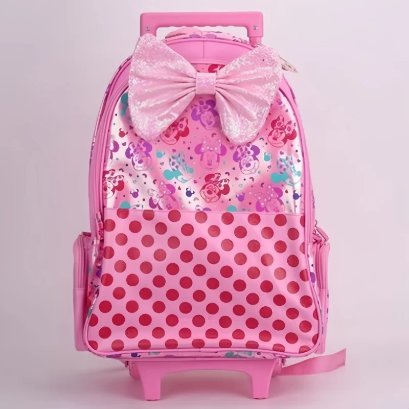 Australische Minnie Mouse Rolrugzak Studenten Grote Capaciteit Rugzak Lunchbox Opbergtas Sportwaterfles Cadeaus