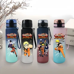 Naruto Trendy Anime Water Cup Drinking Bottle Children's Couple Coffee Cup Kakashi Sasuke Portable Sports Water Bottle