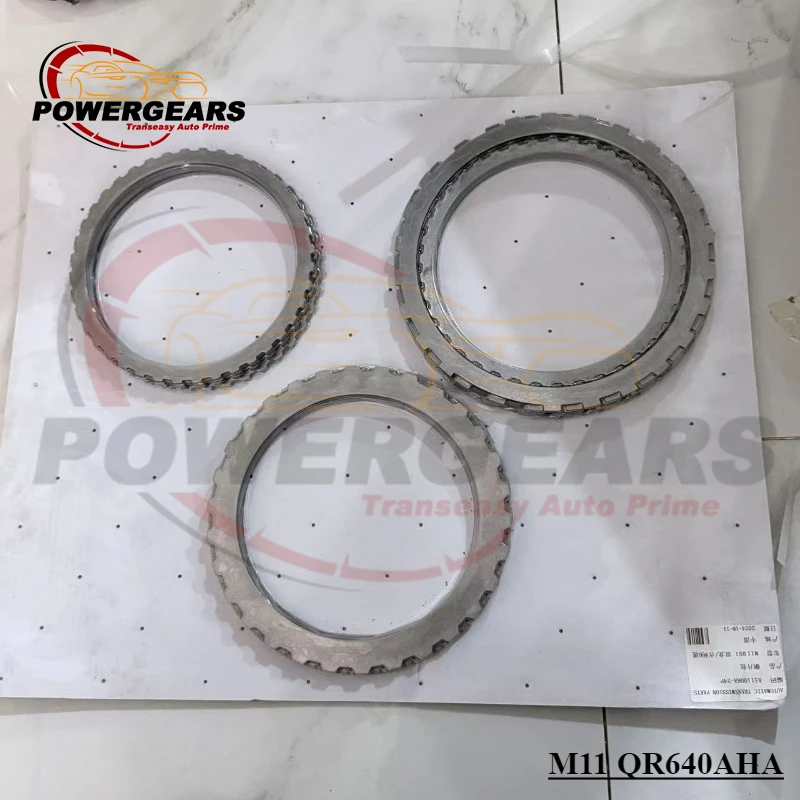 New M11 QR640AHA BTR Clutch Plates Steel Kit Fits For Geely Ssangyong Korando 6Speed Car Accessories