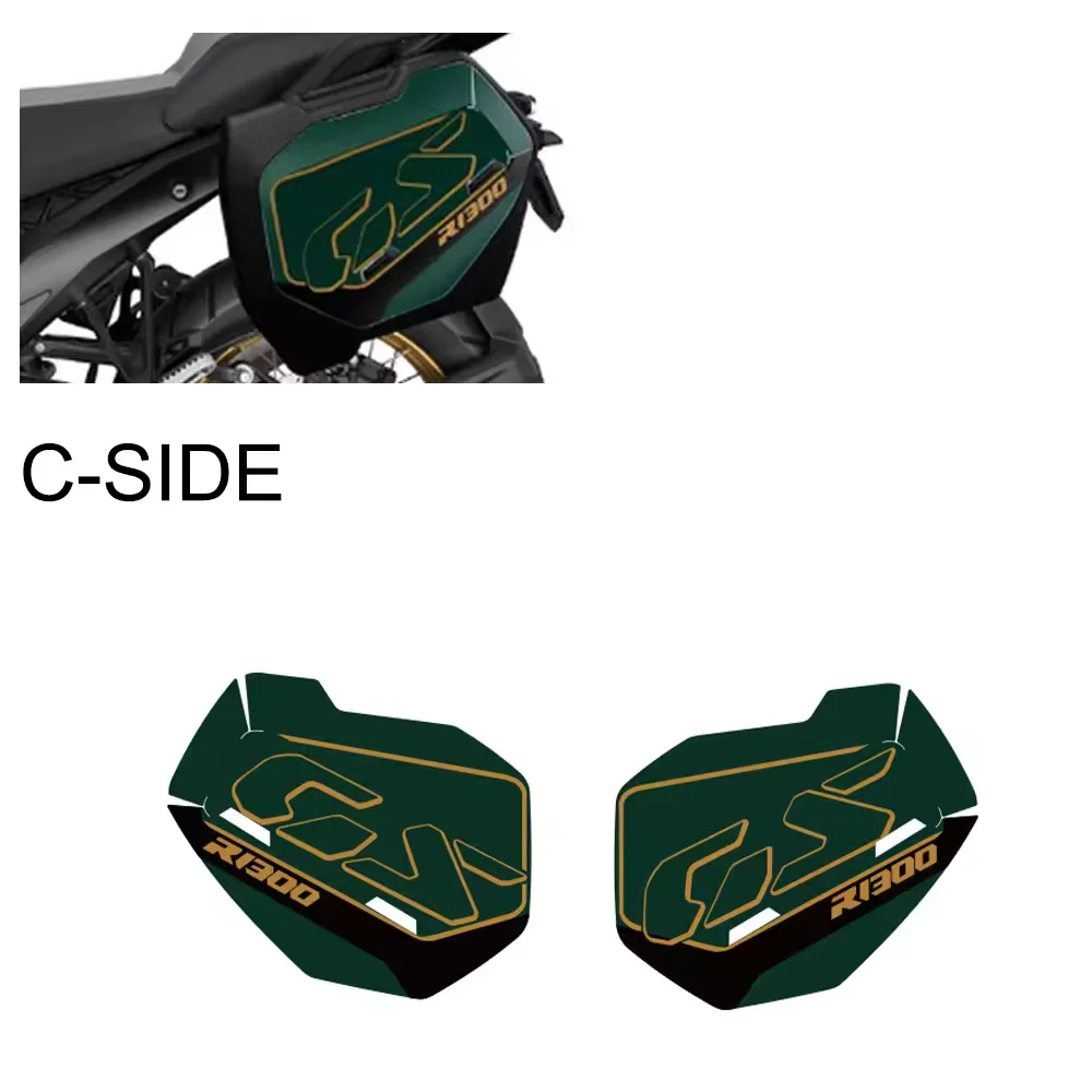 Motorfiets Accessoires Koffer Stickers Kofferbak Midden Side Stickers Voor R1300GS R1300GS r1300 gs 2023 2024 Decal Kit