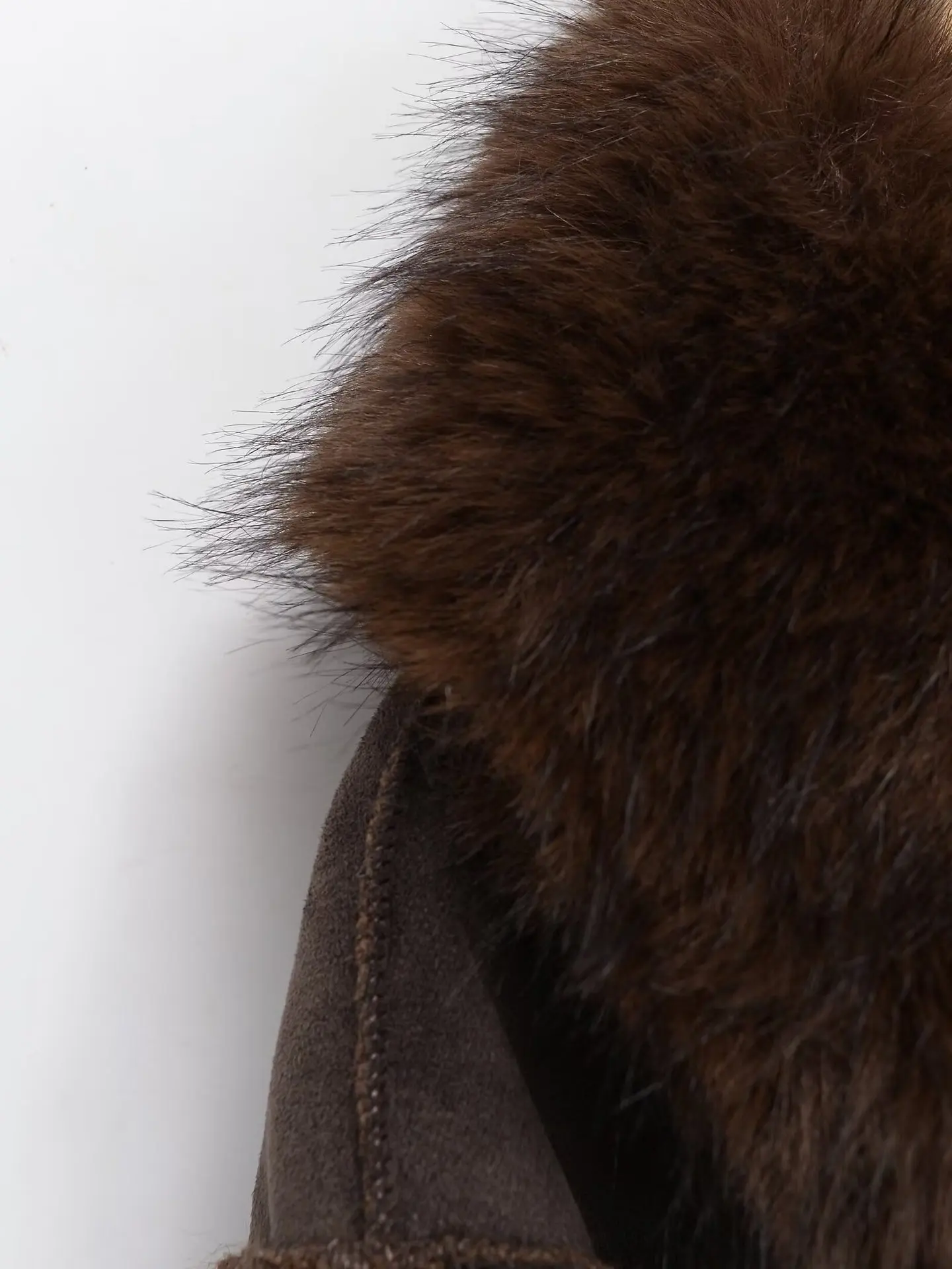 Giacca calda personalizzata moda casual da donna autunno/inverno Giacca reversibile effetto pelliccia sintetica marrone a maniche lunghe nuovo stile