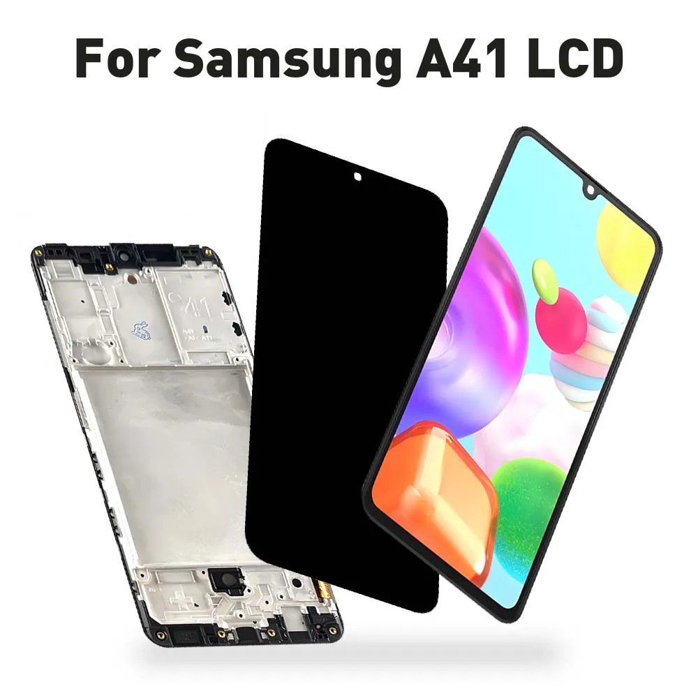 61''-amoled-oled-for-samsung-a41-lcd-display-touch-screen-digitizer-for-samsunga41-sm-a415f-scv48-sc-41a-lcd-screen-replacement