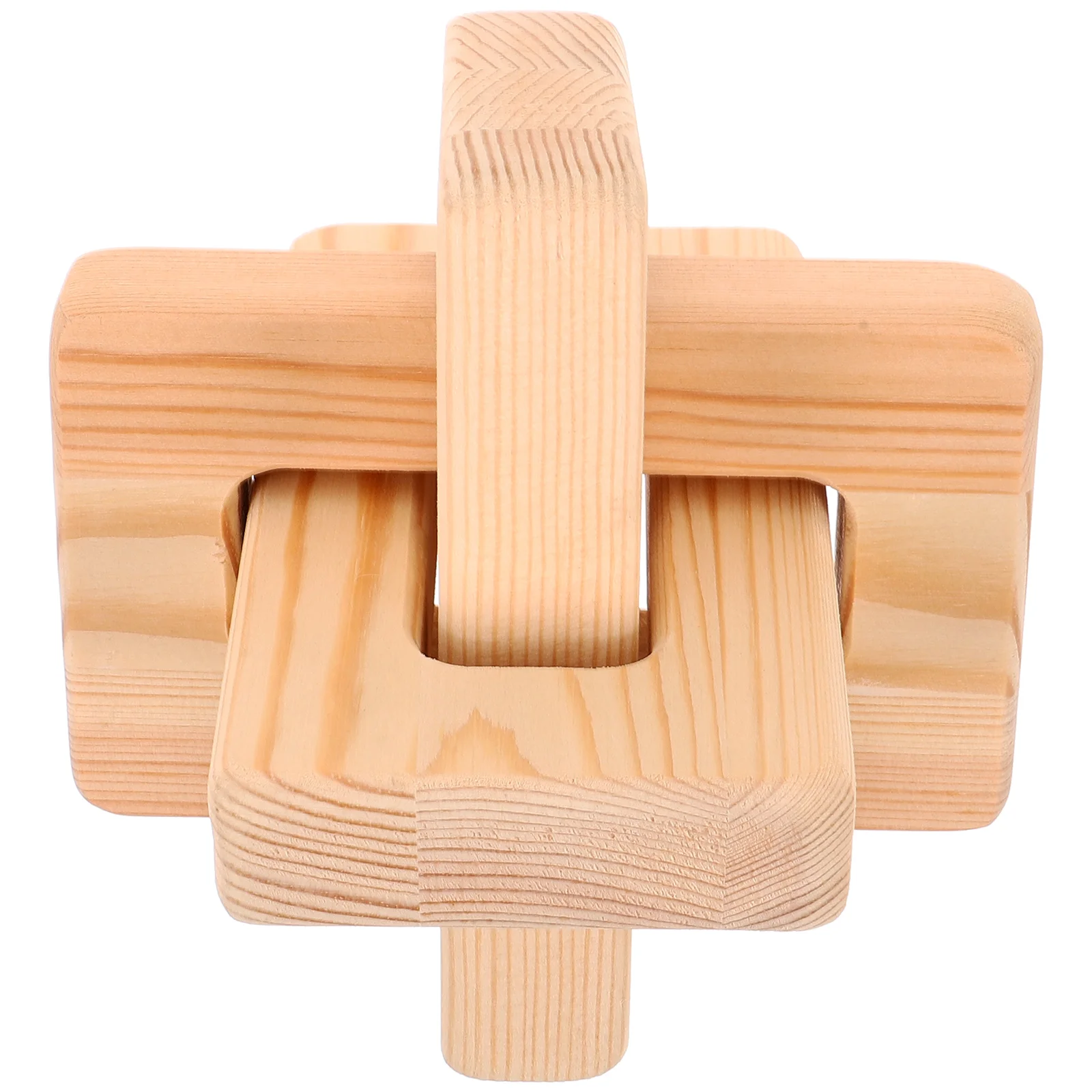 

Wood Knot Decor Natural Wood Chain Knot Decoration Living Room Nursery Shelf Coffee Table Home Desktop Ornament