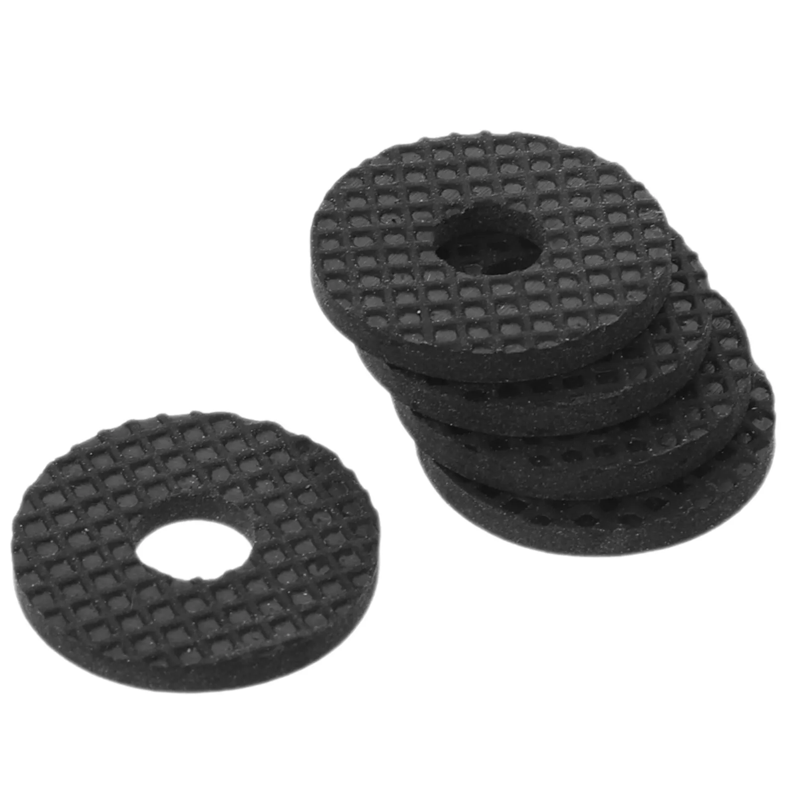 5Pcs Camera Washers Rubber Pads Anti-Slip Fastening Holders Black Thick Rubber Gaskets for Photography Mount Assembly Screw