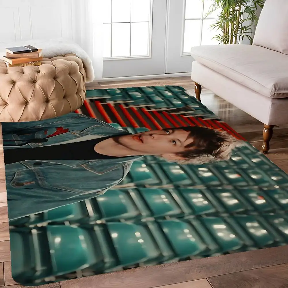 Singer L-Louis T-Tomlinson Music Floor Mat Rectangle Anti-slip Home Soft Badmat Front Door Indoor Outdoor Mat Welcome Doormat