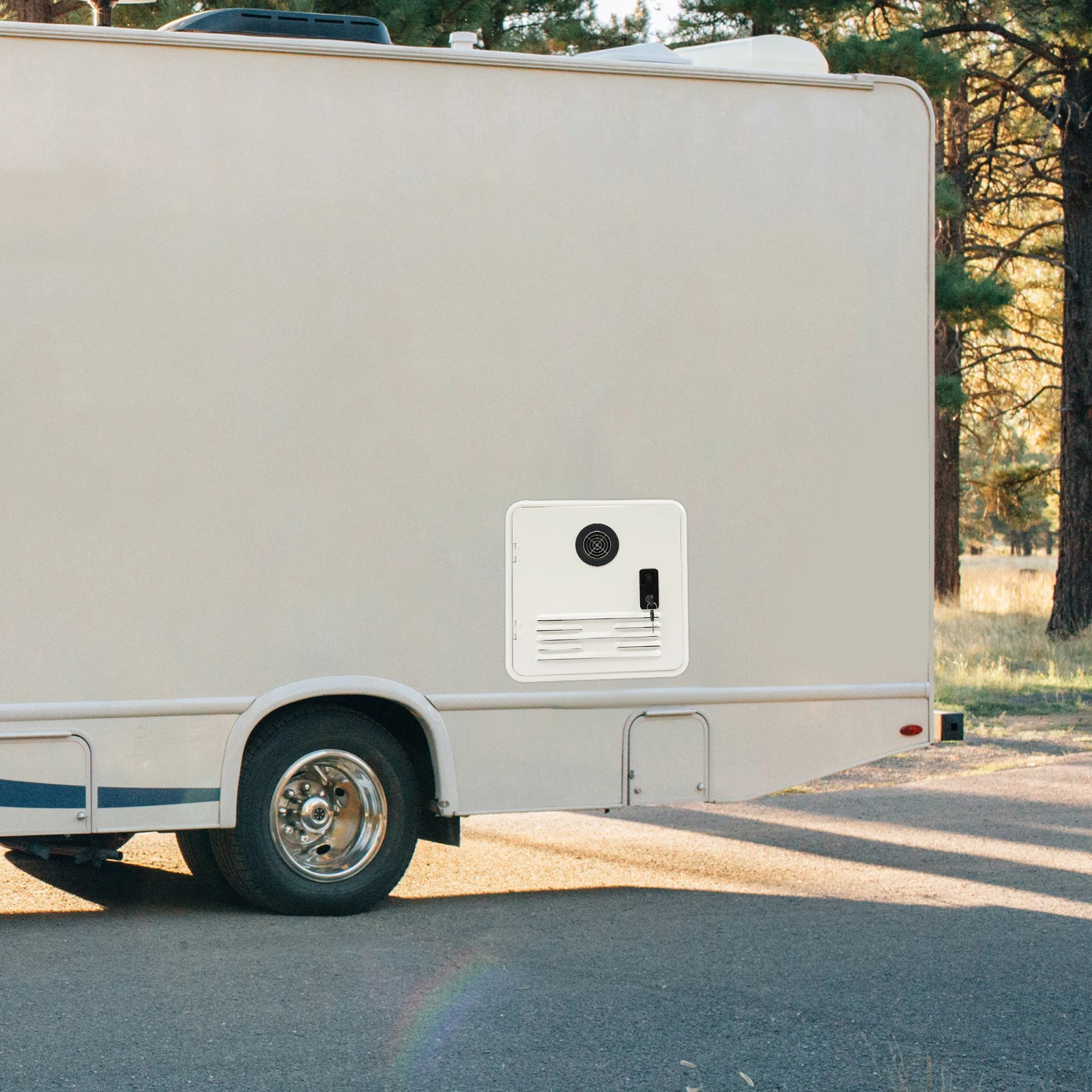 سخان مياه RV، مع جهاز تحكم عن بعد سلكي، سخان مياه بدون خزان للتخييم، 35 ° ج-51 ° ج #6