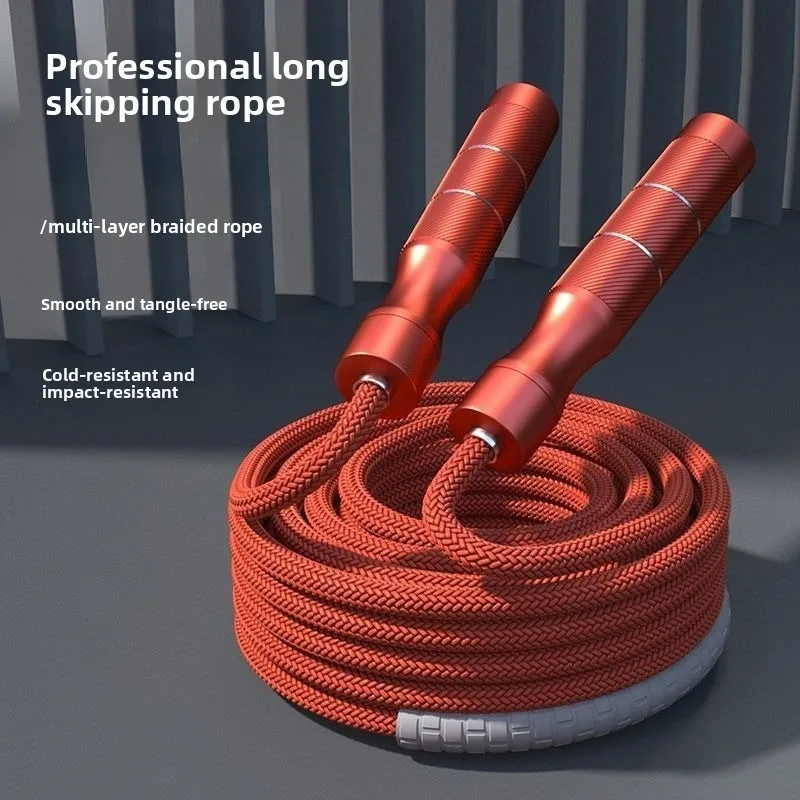Multi‑Person Long Jump Rope, Large Collective Skipping Rope, Big Rope for Team Competition and Group Jumping Portable Equipment