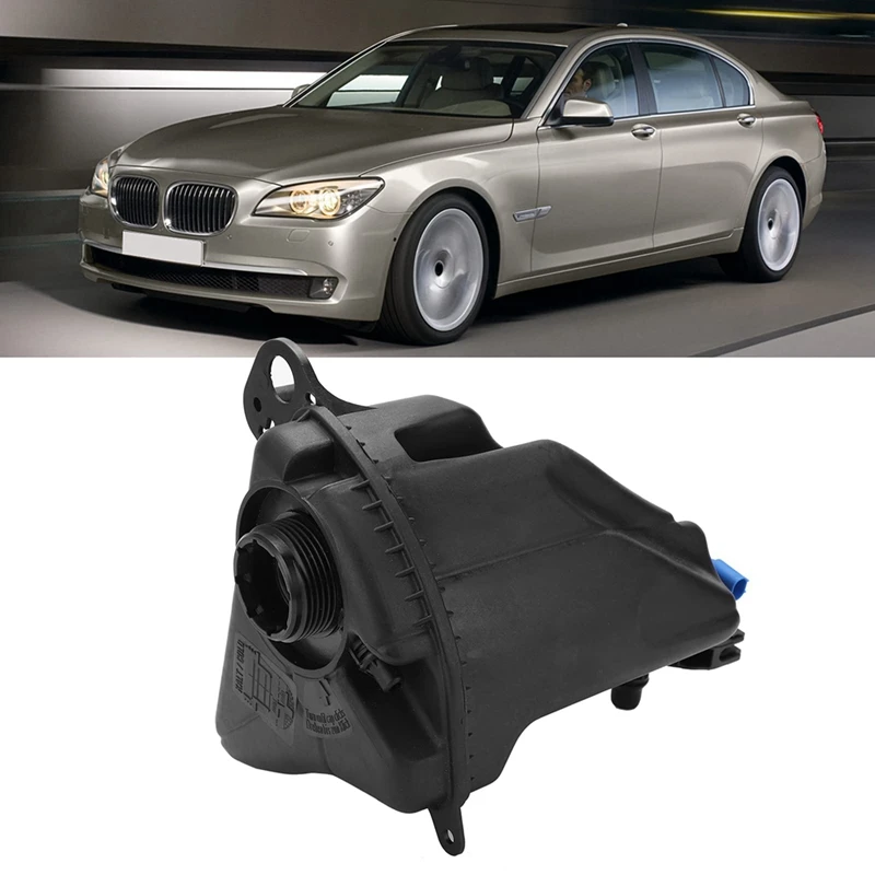 For BMW 5 6 7 Series F10 F07 F11 F12 F13 F06 F18 F02 535I Coolant Expansion Tank Radiator Auxiliary Kettle 17137647283