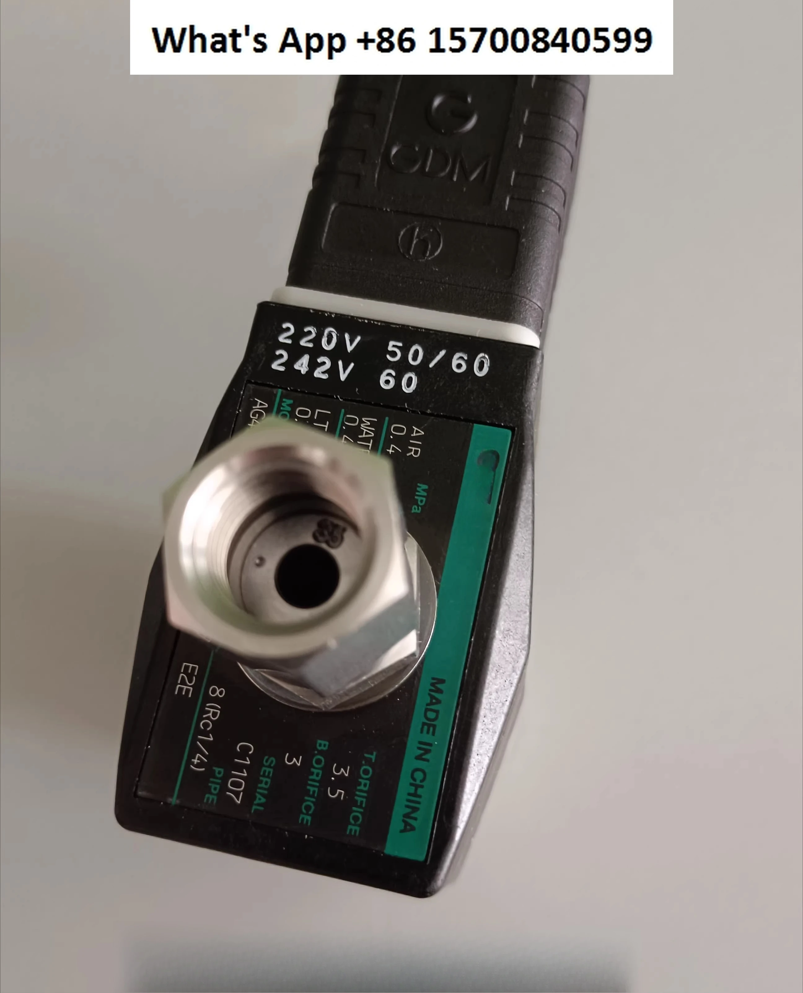 Flue gas online monitoring equipment flow rate back blowing solenoid valve pressure valve digestion valve