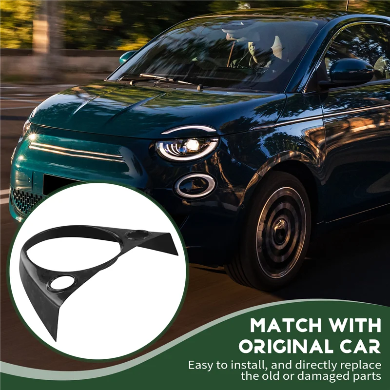 

Редкая наклейка из настоящего твердого углеродного волокна для Fiat 500 2011-2023 для Abarth 595 695 2016-2023, крышка переключения передач автомобиля