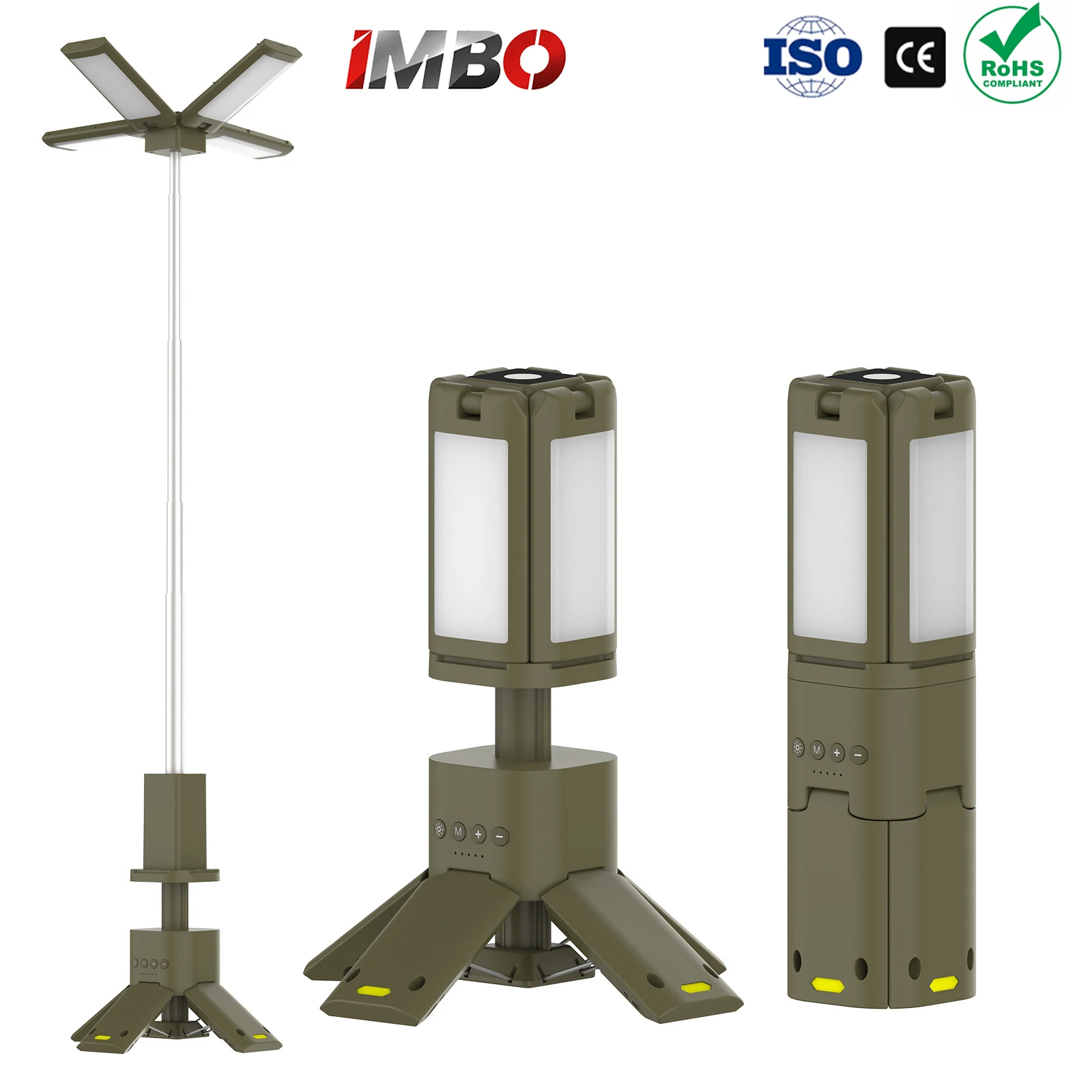 

Multifunctional Camping Lantern 6000LM LED Four-leaf Lamp 14000mAh IPX5 Waterproof 3 Light Modes Flashlight Magnetic Outdoor Ten