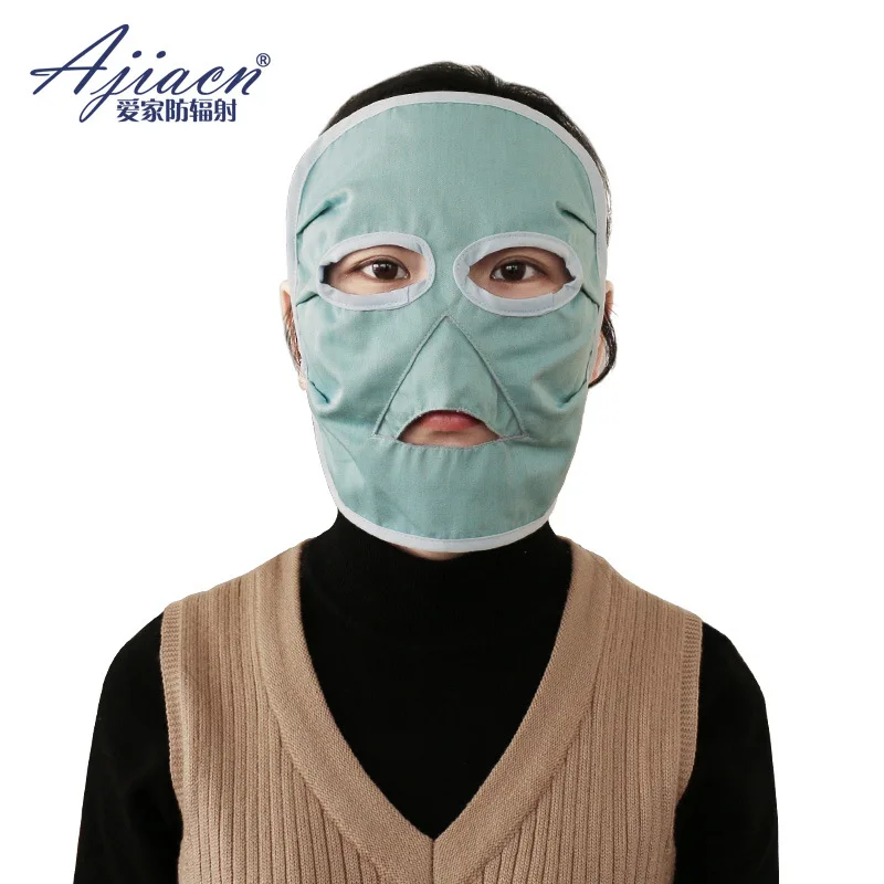 AJ105 Máscara Anti-Radiação Curta Protetor Facial Computador Celular Proteção contra Radiação
