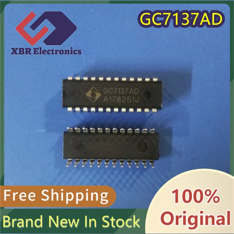 (5/50 Pieces) GC7137AD GC7137 Dual In-Line Pin DIP24 Integrated Circuit Chip IC New Original Authentic Spot