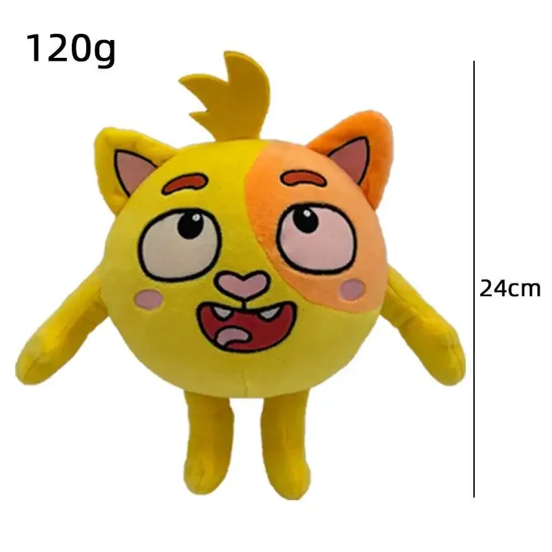 4pcs 24cm Baby Zoo Plush Toys Cartoon Songs Peluche Toys Animal Cat Rhino Hedgehog Soft Stuffed Doll Toys for Kids Birthday Gift