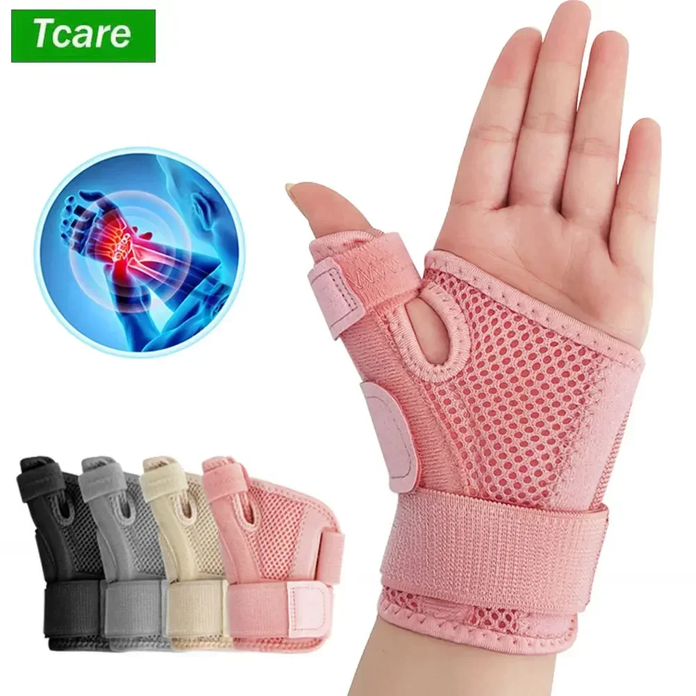 

Wrist Thumb Brace - Spica Splint for De Quervain’s Tendonitis, Arthritis, CMC, Pain Relief - Left or Right Hand - Men and Women