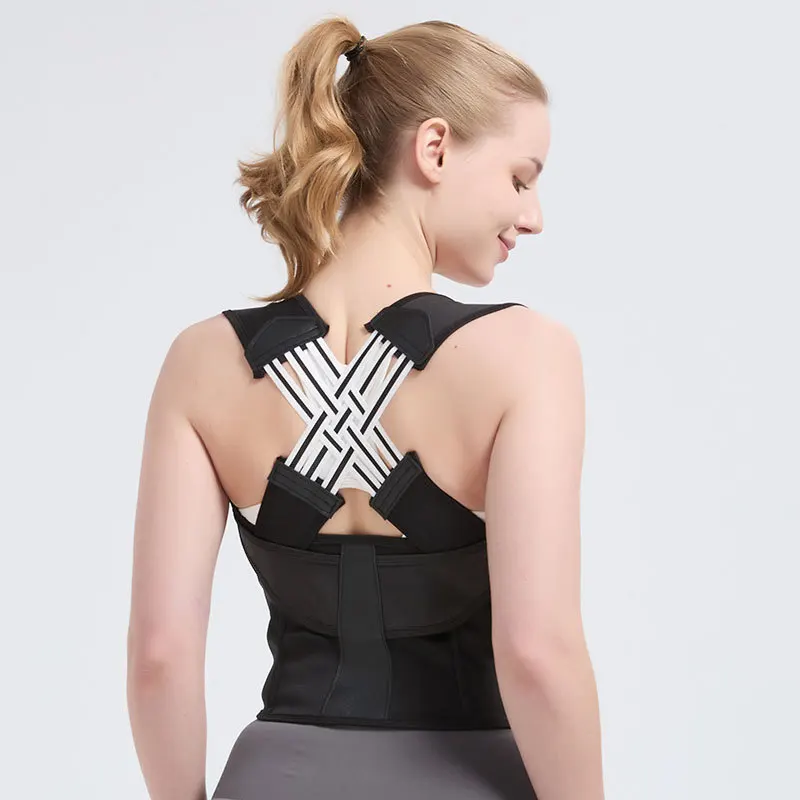 New Adult Posture Corrector Belt Breathable Back Correction Strap Women Men Back Support Sitting Position Correction Tool gallery 5