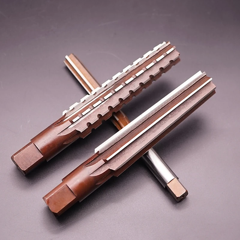 Imagem -02 - Aço Fino Rough-edge Morse Taper Reamer Ferramenta de Acabamento Cutter Hand Reamer Grupo Mt0 Mt1 Mt2 Mt3 Mt4 Mt5 Pcs