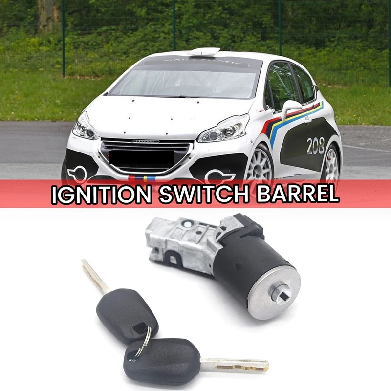 Włącznik zapłonu samochodu baryłkę 3 szpilki dla PEUGEOT 208 2008 308 3008 ekspertów VAUXHALL 2018 9663123380 1608682880 9673257480