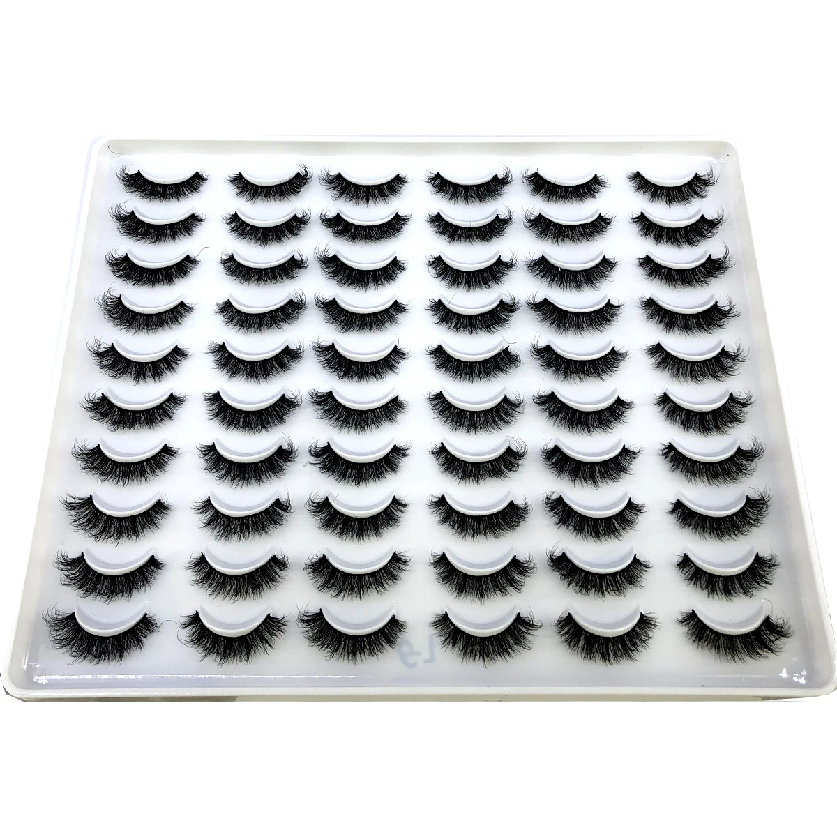 30 Paar Flauschige Lange 3D Nerz-Wimpernverlängerungen Weiche Nerz-Wimpern für Schönheit – Detail 18