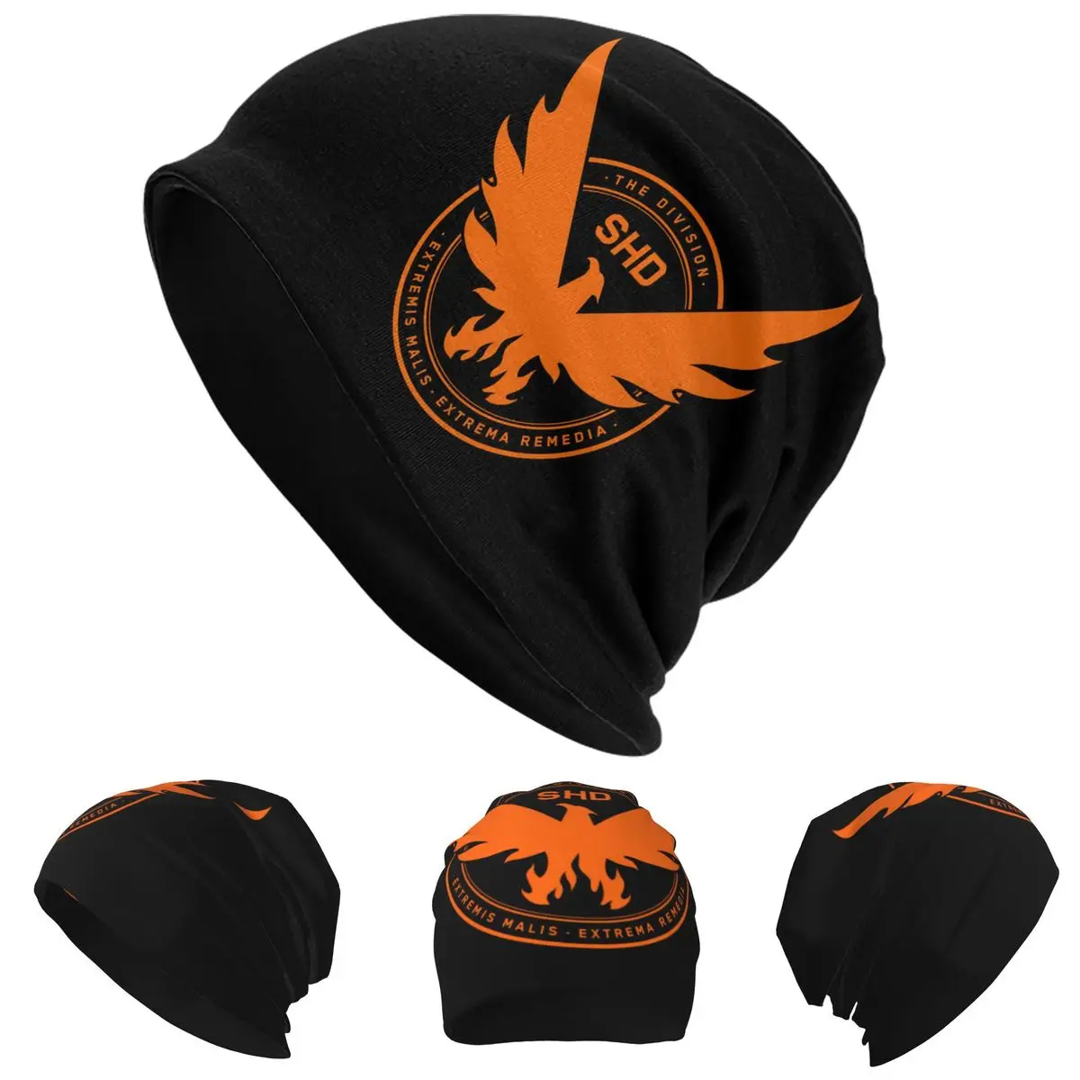 

The Division 2 Shd Strategic Homeland Division Skullies Шапки Шапки Теплые осенне-зимние шапки Вязаные шапки для взрослых унисекс