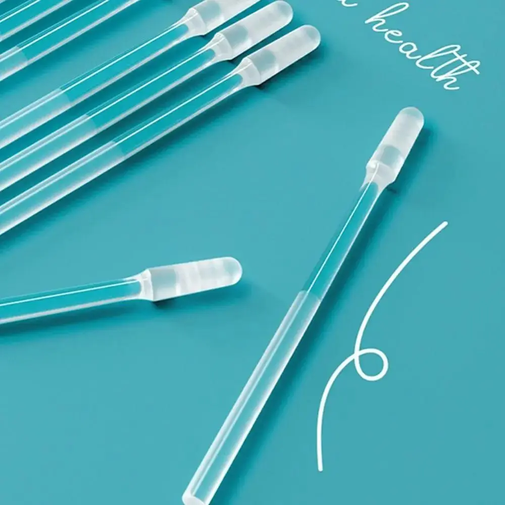 24Pcs/box Ear Cleaner Disposable Ear Swabs Small/Large Sticky Sticky Earwax Remover Stick Silicone Soft Ear Wax Removal Tool