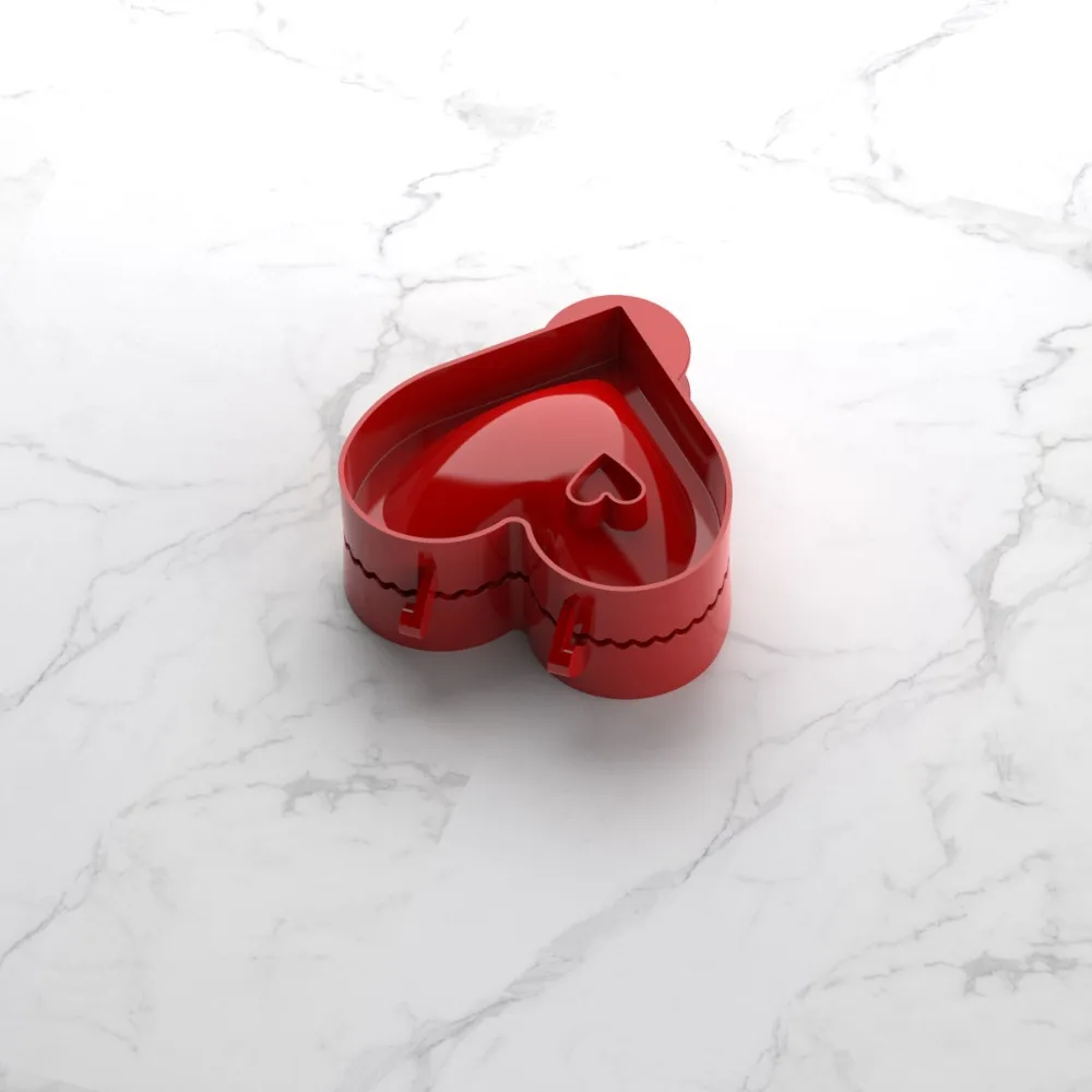 Moldes para tarta de mano de otoño ABS para fiesta, moldes para tarta de bolsillo con manzanas y calabazas, herramientas de molde para prensa de masa para hornear en forma de corazón para Halloween