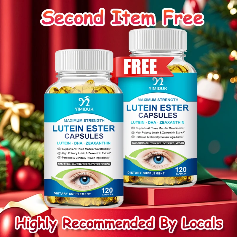 

Premium Lutein Ester Supplement, for Eye Health, Protects from Screen Strain & Oxidative Damage, Retinal Health & Visual Acuity