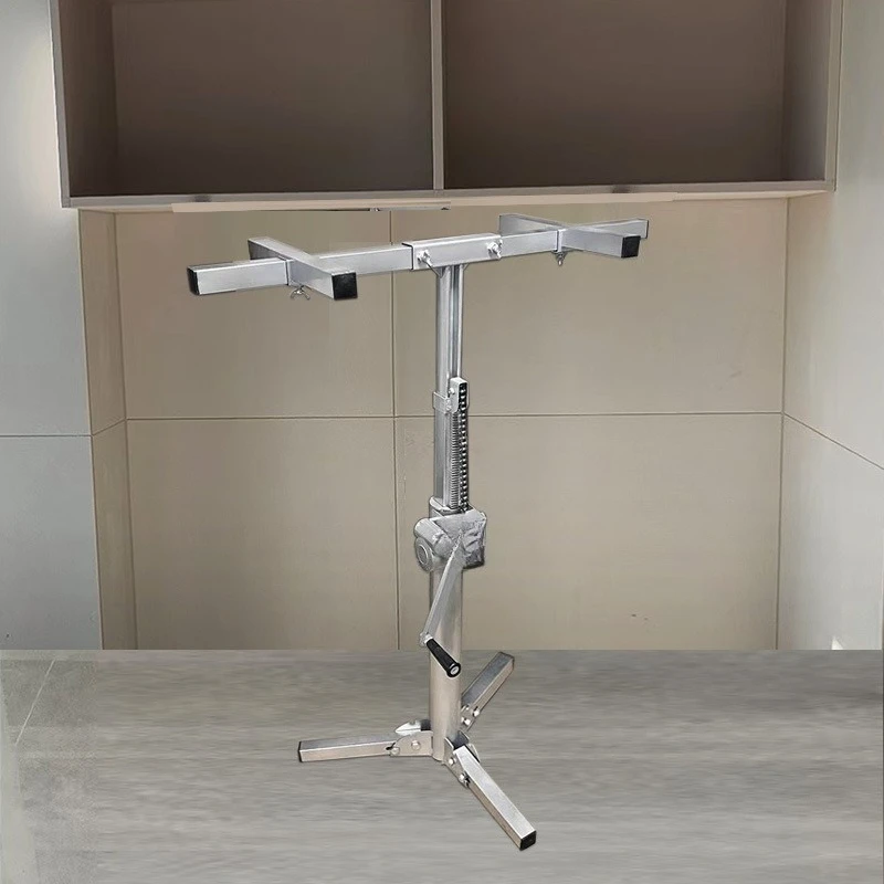 

Cabinet mounting bracket Thickened folding installation Stainless steel load-bearing portable lifting table