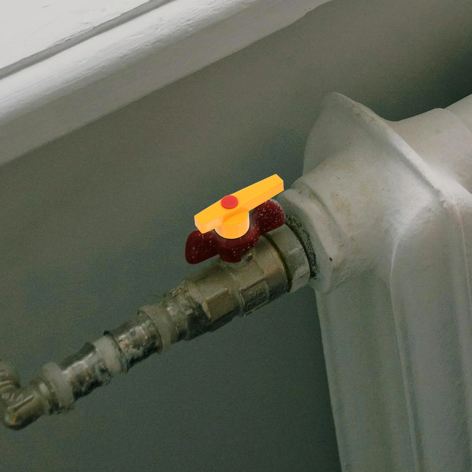 

2 Pcs Plastic Handle Hydraulic Valve Lever Replacement Large Water Stop Open Quickly Shut Off Ball Hose T-handle